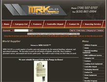 Tablet Screenshot of mrksales.net